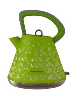 Morphy Richards Prism Pyramid Kettle - Green